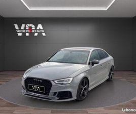 AUDI RS3 2.5 TFSI 550CH • MILLTEK • BANG & OLUFSEN • LED • APPLE CARPLAY • SIÈGES CUIR • CAMÉRA 360 • SUSPENSION SPORT