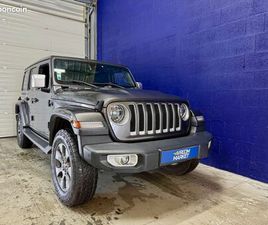 JEEP WRANGLER CONVERTIBLE UNLIMITED JEEP WRANGLER UNLIMITED 2.0 L T 272 CH 4X4 BVA8 OVERLAND JL DECAPOTABLE