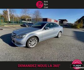 MERCEDES CLASE C COUPE C 180 MERCEDES CLASSE C 180 BLUEEFFICIENCY BVA 7G-TRONIC PLUS GARANTIE DE 12 A 36 MOIS