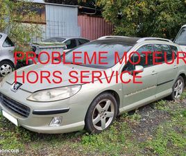 PEUGEOT 407 SW 2.0 HDI 136 EXECUTIVE MOTEUR HS