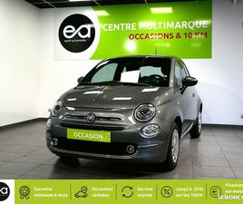 FIAT 500 FIAT 500 1.0 BSG 70 CV BVM6 HYBRID PACK CONFORT - 27 587 KM - 05/2023 - CARPLAY