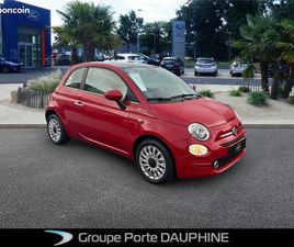 FIAT 500 FIAT 500 MY22 1.0 70 CH HYBRIDE BSG S/S (RED)