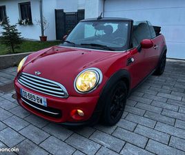MINI CABRIOLET R57 D 112 CH COOPER PACK RED HOT CHILI SUIVI MINI