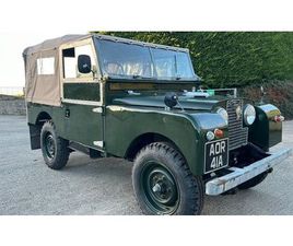 LAND ROVER SERIE I 1957 LAND ROVER SERIES 1 VERT MANUEL, 4 VITESSES CONDUITE...