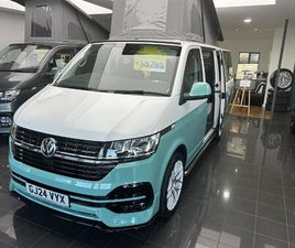 2024 24 REG VW T6.1 110PS HIGHLINE SWB BARN DOORS – BRAND NEW CAMPERVAN CONVERSION – FIXED RIB BED