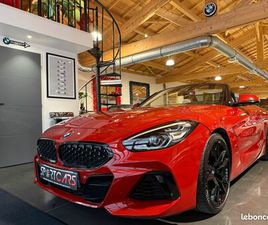 BMW Z4 M40I 340CV BVA8 G29 M PERFORMANCE ROUGE SAN FRANCISCO CUIR VERNASCA BLANC IVOIRE 02/2019