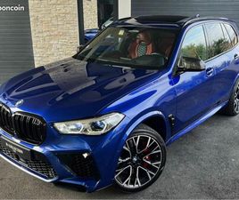 BMW X5 X5M COMPETITION BMW X5 M COMPETITION 625 CH | FULL OPTION | ORIGINE FRANCE | MARINA BAY BLUE | MERINO ROUGE | BOWERS & WILKINS | LASER | FINANCEMENT & LOA