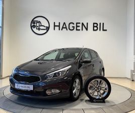 KIA CEED 1.6 CRDI / 5-DØRS / GT-LINE / SKINN / NAVI / R.KAMERA /
