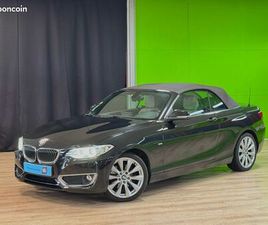 BMW SERIE 2 CABRIOLET 220 BMW SÉRIE 2 (F23) CABRIOLET 220DA 190 LUXURY BVA8