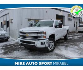 CHEVROLET SILVERADO 3500HD 2016 CHEVROLET SILVERADO 3500HD LT CABINE DOUBLE 4X4, BOITE DE 8