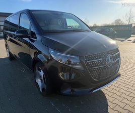 MERCEDES CLASSE V EXTRA-LONG MERCEDES CLASSE V III FACELIFT EXTRA-LONG 300 D 8 PLACES AVANTGARDE 4 MATIC + CUIR BEIGE + 2 PORTES ELECTRIQUES + 360° + ACC + JANTES ALU 19