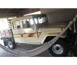 TOYOTA BANDEIRANTE TOYOTA BAND. JIPE 4X4 SPORT 3.7 DIESEL 1987