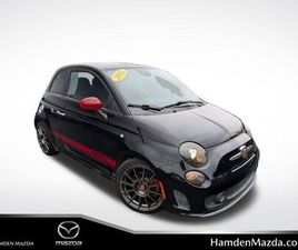 USED 2015 FIAT 500 ABARTH W/ COMFORT/CONVENIENCE GROUP HAMDEN CT 06517