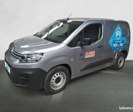 CITROËN BERLINGO FOURGON VAN E- M 800 100 KW (136 CH) BATTERIE 50 KWH