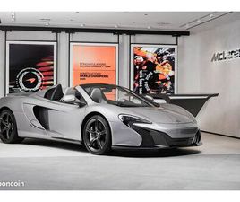 MC LAREN 650S SPIDER MCLAREN 650S SPIDER 3.8 V8 BITURBO 650 CH - CARBONE - LIFT