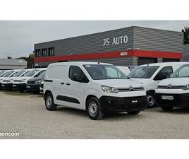 CITROEN BERLINGO VAN 136CH BATTERIE 50 KWH VEHICULE NEUF GPS CAMERA 3 PLACES