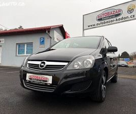 OPEL ZAFIRA 1,8 16V 7MÍST, SERVISKA