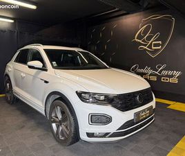 VOLKSWAGEN T-ROC 1.5 TSI EVO R-LINE DSG7 150 CH – TRÈS BON ÉTAT - APPLE CARPLAY / ANDROID AUTO - SIÈGES CUIR/ALCANTARA