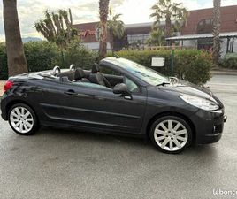 207 CC NOIR FAIBLE KILOMÉTRAGE