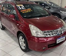 NISSAN LIVINA SL 1.6 16V FLEX FUEL 5P