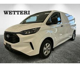FORD TRANSIT CUSTOM VAN 320 2.0 TDCI 136 HV A8 AWD TREND L2H1 / LED / MUK. VAKKARI / AVAIMETON LUKITUS / NAVI / KAMERA / LÄMM. RATTI JA TUUL