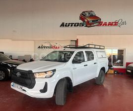 TOYOTA HILUX DOUBLE CABINE TOYOTA HILUX 2.4 D4D CABINA DOBLE GX PLUS