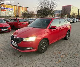 SKODA FABIA WAGON ŠKODA FABIA 3, 70KW, ČERVENÁ, MANUAL, DPH