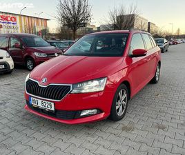 SKODA FABIA WAGON ŠKODA FABIA 3, 70KW, ČERVENÁ, MANUAL, DPH