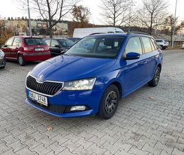 SKODA FABIA WAGON ŠKODA FABIA 3, 70KW, MODRÁ, MANUAL, DPH