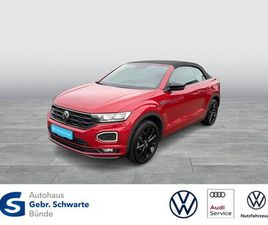 VOLKSWAGEN T-ROC CABRIOLET T-ROC CABRIOLET 1.5 TSI R-LINE BLACK AHK NAVI