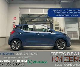 I10 1.0 MPI CONNECTLINE 63CV KM ZERO PREZZO VERO