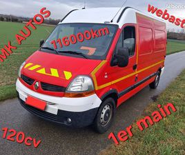 MASTER L2H2 VASP AMBULANCE 116000KM 1ER MAIN POMPIERS ÉQUIPÉ AMÉNAGÉ ISOLATION