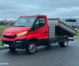 •14990HT• IVECO 35C13 BENNE + COFFRE BVM6 - 1ÈRE MAIN - ATTELAGE - CLIMATISATION