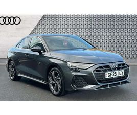 AUDI A3 BERLINA 35 TFSI AUDI A3 SALOON 35 TFSI S LINE 4DR S TRONIC SALOON 2025, 3727 MILES, £28736 - 33009591 - EXCHANGEANDMART.CO.UK