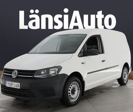 VOLKSWAGEN CADDY MAXI UMPIPAKETTIAUTO 2,0 TDI 75KW 2501KG - ENSIMMÄISELTÄ OMISTAJALTA JUURI SAAPUNUT SUOMI-AUTO! HUOLLETTU 11/2025! / VAKIONOPEUDENSÄÄDIN / PERU