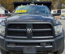 RAM TRUCKS RAM 4500 2018 DODGE RAM 4500 DUMP TRUCK 4X4 W/10' PLOW