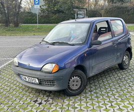 FIAT SEICENTO 1.1 BENZYNA 99R OKAZJA WROCLAW KRZYKI • OLX.PL