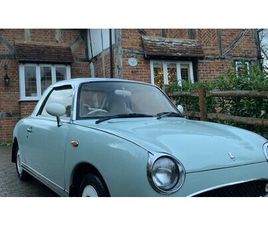 1991 NISSAN FIGARO BLEU MANUEL, 3 VITESSES CONDUITE À DRO...