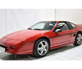 PONTIAC FIERO 1988 PONTIAC FIERO ROUGE MANUEL, 5 VITESSES CONDUITE À GA...