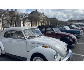 VOLKSWAGEN COCCINELLE CABRIOLET 1979 VOLKSWAGEN COCCINELLE CABRIOLET BLANC MANUEL, 4 VITE...