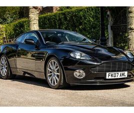 2007 ASTON MARTIN VANQUISH S - 14,139 MILES./