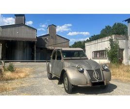 1952 CITROEN TYPE A GRIS MANUEL, 4 VITESSES CONDUITE À GA...