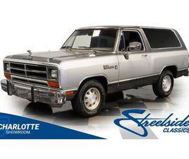 DODGE RAMCHARGER 1990 DODGE RAMCHARGER