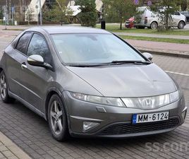 HONDA CIVIC, CENA 1 490 €. TIEK PĀRDOTA HONDA CIVIC AR BENZĪNS/GĀZE RITEŅIEM. BALONS), EKONOMISKA. - SLUDINĀJUMI