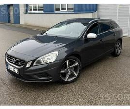 VOLVO V60, CENA 6 500 €. VOLVO V60 R-DESIGN. 2.0 D3 120KW, VOLVO BAGĀTA VECĀ CILINDRU - SLUDINĀJUMI