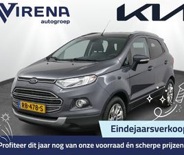 FORD ECOSPORT 1.0 ECOBOOST TITANIUM AIRCO -BLUETOOTH - NAVIGATIE - LICHTMETALEN VELGEN 16 INCH - 12 MAANDEN BOVAG GARANTIE