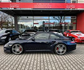 PORSCHE 911 997 TURBO PORSCHE 997.1 TURBO COUPE -NACHTBLAU- 20T€ INVEST.