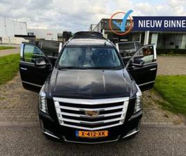 CADILLAC ESCALADE ESV CADILLAC ESCALADE ESV 6.2 V8 LANG 4X4 AWD PLATINUM BLACK V-S — CADILLAC — MARKTPLAATS