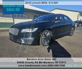 LINCOLN MKZ 2018 LINCOLN MKZ SELECT AWD 4DR SEDAN 109944 MILES