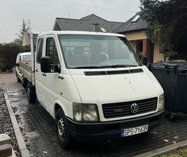 VOLKSWAGEN LT VOLKSWAGEN VW LT 2.5TDI DOKA BRYGADOWKA 7OS 109KM ZDROWA RAMA, OKAZJA RYDULTOWY • OLX.PL
